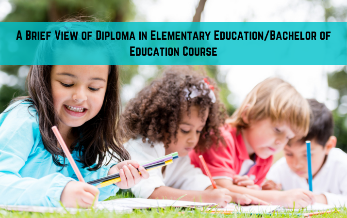 A Brief View of Diploma in Elementary Education Bachelor of Education Course